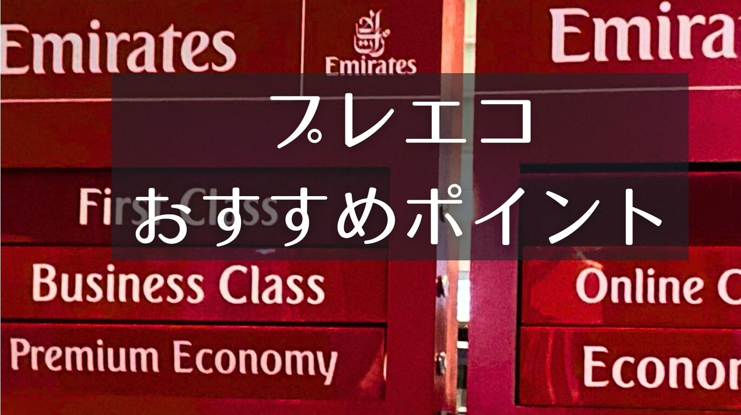 エミレーツプレエコおすすめポイント