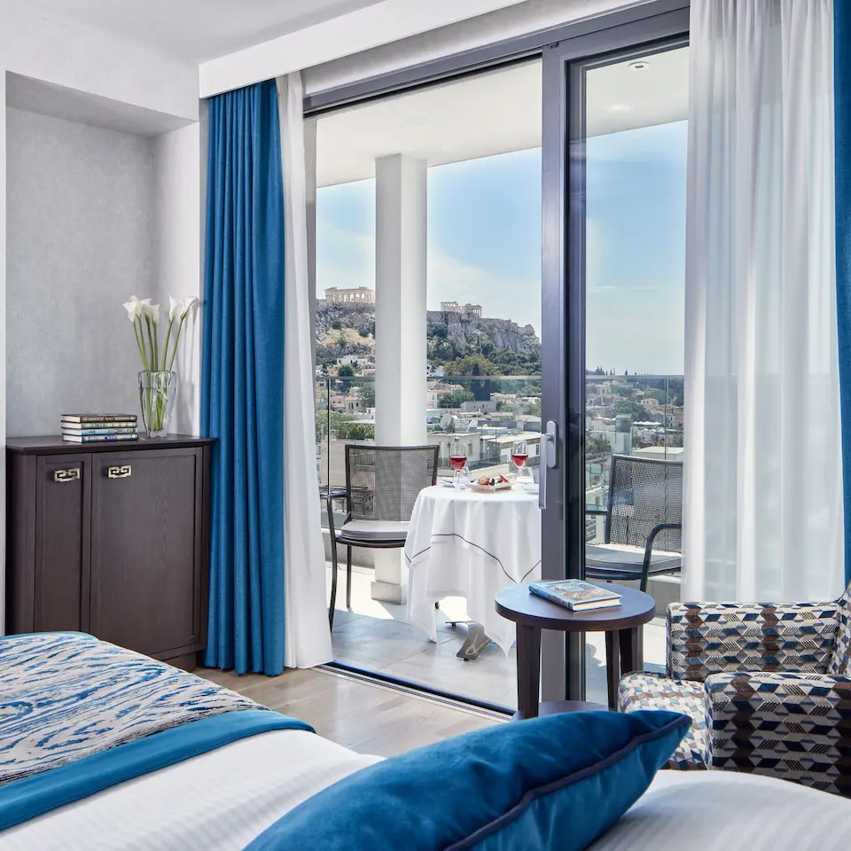 デラックスルーム（バルコニー付き＆アクロポリスビュー）-img